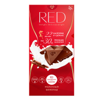 Шоколад Red Delight молочный с пониженной калорийностью, 85г